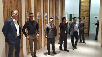 利勃海尔集团领导到重庆盛世掘金公司检查指导工作