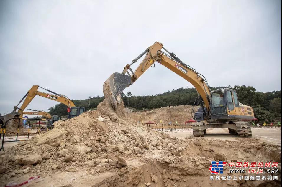 行业销冠 土方之王｜徐工XE200DA助力福建住建系统技能大赛