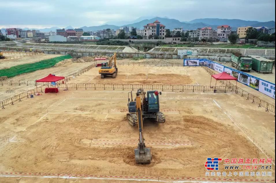 行业销冠 土方之王｜徐工XE200DA助力福建住建系统技能大赛