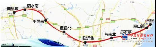 与您同行 | 山推建友助力鲁南高铁项目建设