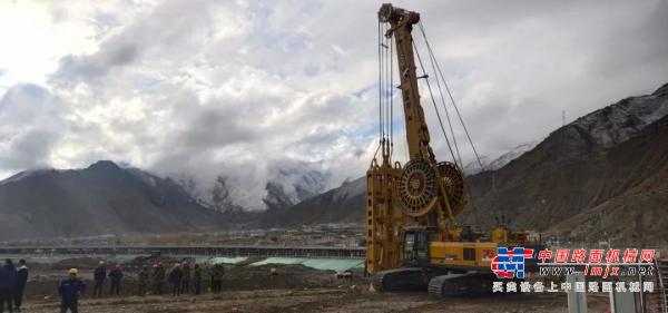 “攻下西藏，首戰三千米”徐工地下連續牆抓鬥進駐西藏大工程