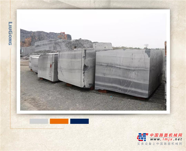 柳工：特殊领域，更见专业——叉装大理石，选F260就稳了