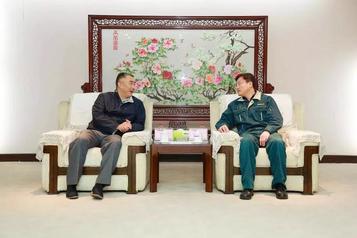 中国信保山东分公司领导一行来访山推