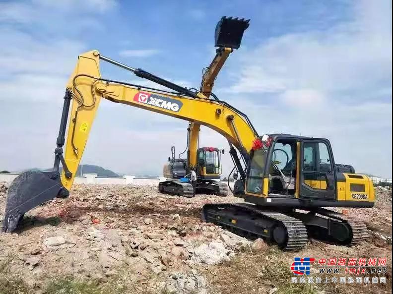 地下城建设不在话下,徐工挖机和用户一起助力杭州发展!