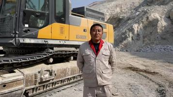 效率高、力气大，我3年买了4台徐工DK挖掘机！