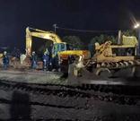直击武汉火神山医院施工现场 近300台工程机械鏖战正酣