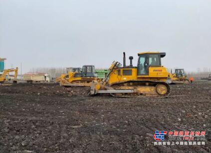 山推一体化设备紧急驰援济宁市公共卫生应急服务中心建设