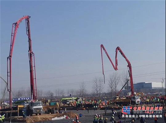 万众一心 抗击疫情|三一泵送设备助力西安防疫工程建设