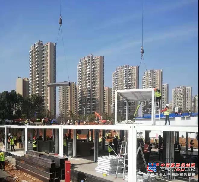 徐工：火神山医院病房实拍！看中国工程机械人的“火神速度”！