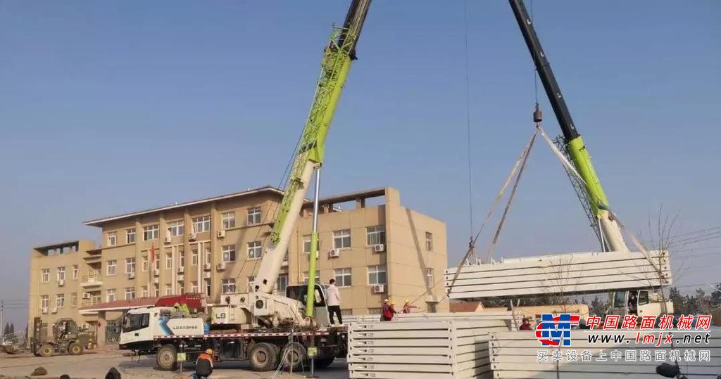 八方参战 肩载重托 | 雷萨重机驰援多地抗疫建设！