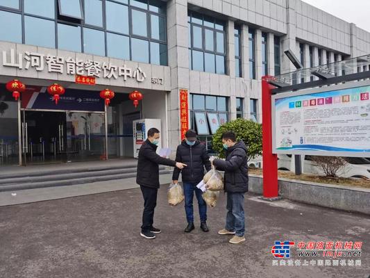 防疫联络员助力山河智能复工复产和疫情防控