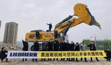 国内首台利勃海尔R 976岩石臂成功交付
