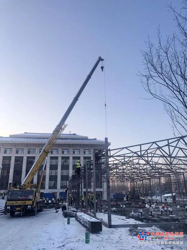 徐工：看！这里的建筑工地已复工！