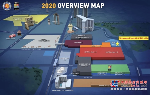 唯一携带旋挖钻的中国展团！Conexpo-Con/Agg 2020，山河智能来啦！