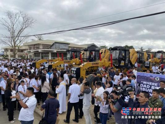 助力“一带一路”，30台厦工设备成功交付菲律宾政府