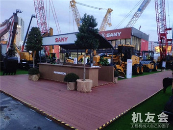 万事俱备，静待东风！三一重工展位已搭建完毕，即将以全新形象迎接全球嘉宾