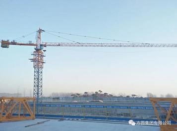 特殊时期，方圆塔机参建医院扩建工程