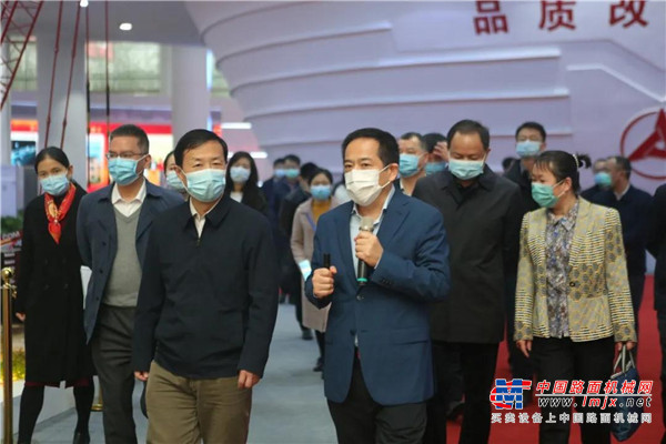 工信部副部长王志军赴三一调研，复工率已达99.46%