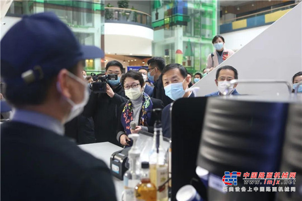 工信部副部长王志军赴三一调研，复工率已达99.46%