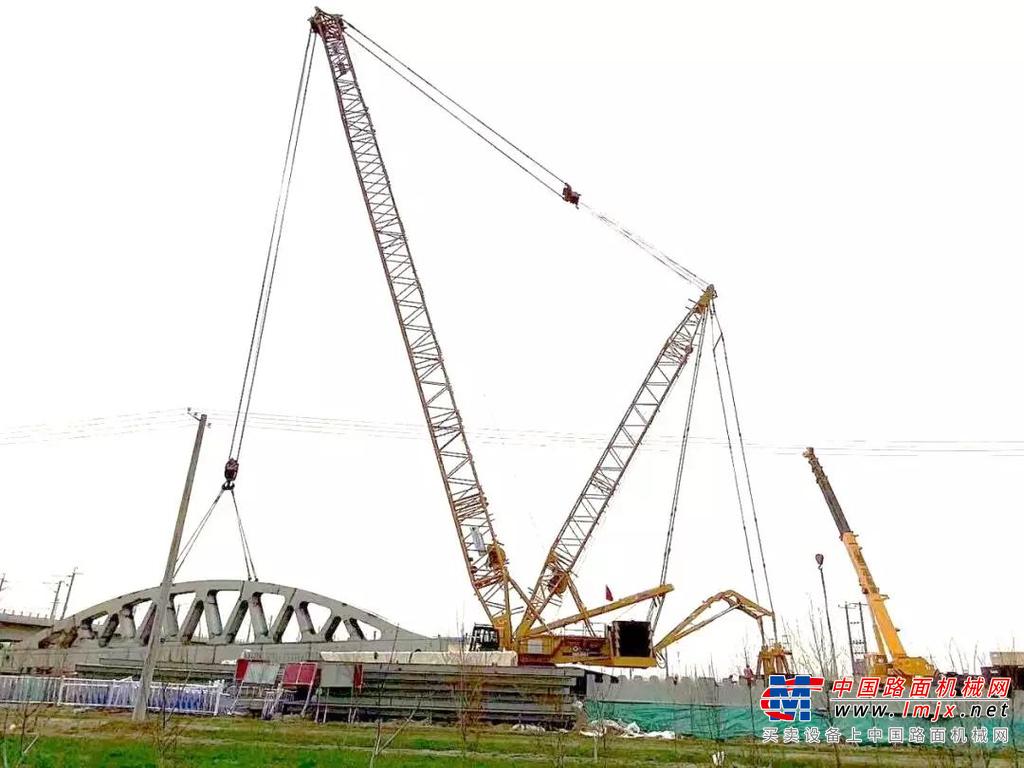 雄安新发展，徐工来助力——XGC400-I为雄安新区公路建设添砖加瓦