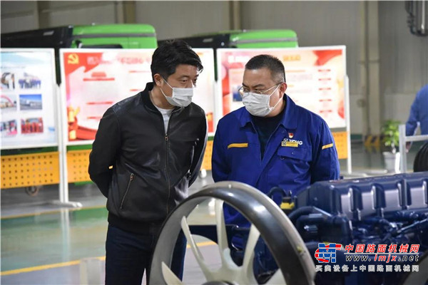 复工复产进行时丨省安全生产督导组到徐工汽车督查指导安全生产工作