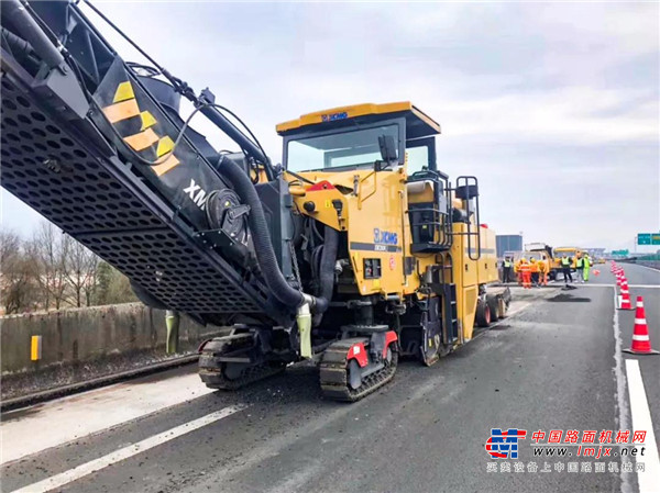 可靠、高效，徐工两米大型铣刨机施工各大高速公路