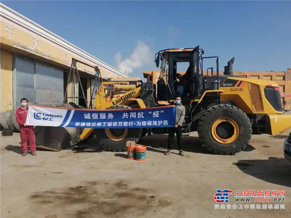 战疫情 抢春时 | 200余台柳工设备保边疆