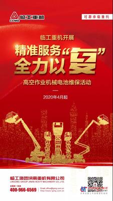 精準服務，全力以“復”│臨工重機LGMG開展高空作業機械電池維保活動