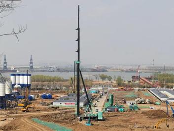 金泰SMC工法首次应用于桥梁锚碇基础槽壁加固 102幅等厚搅拌墙30天一气呵成