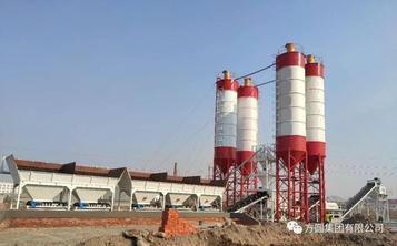 方圆集团稳定土拌和站为京哈高速扩建贡献力量