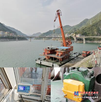 兴山峡口港码头浮吊及缆车安全保护装置通过验收