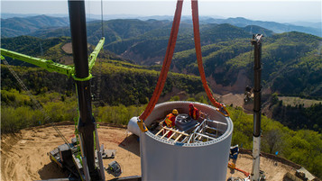中联重科800吨全地面起重机征战山西 续写风电神器佳话