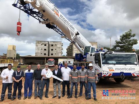 多田野向巴西客户出售新型全地面起重机
