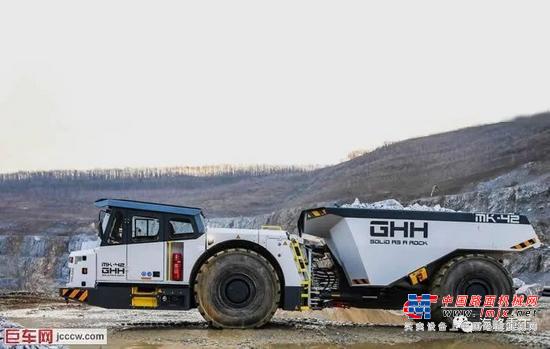 【海外新品】GHH 发布45吨地下采矿卡车 MK-42