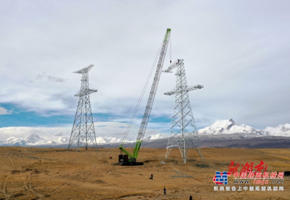 湖南工程机械成功挑战吊装“世界高度”