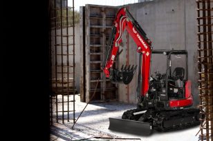 【海外新品】洋马美国公司推出新红色涂装SV40紧凑型挖掘机