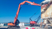 【海外新品】斗山新型大范围拆卸挖掘机 专为拆卸应用而生
