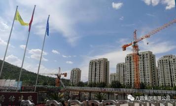 方圆集团TC6015型塔机落户内蒙翁牛特旗