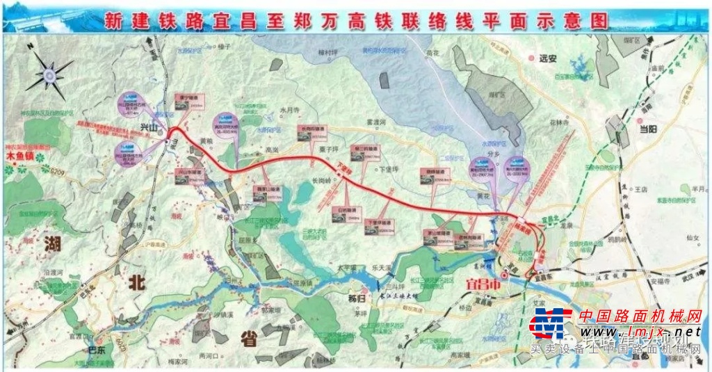8月1日正式开工！宜昌至郑万高铁联络线启动施工招标