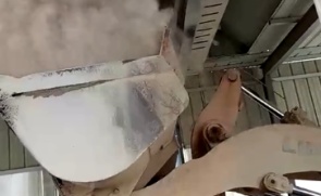 鑫海路机 刷锅料吸尘视频2