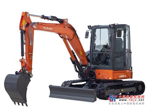 【海外新品】久保田推出新款U50-5小型挖掘机