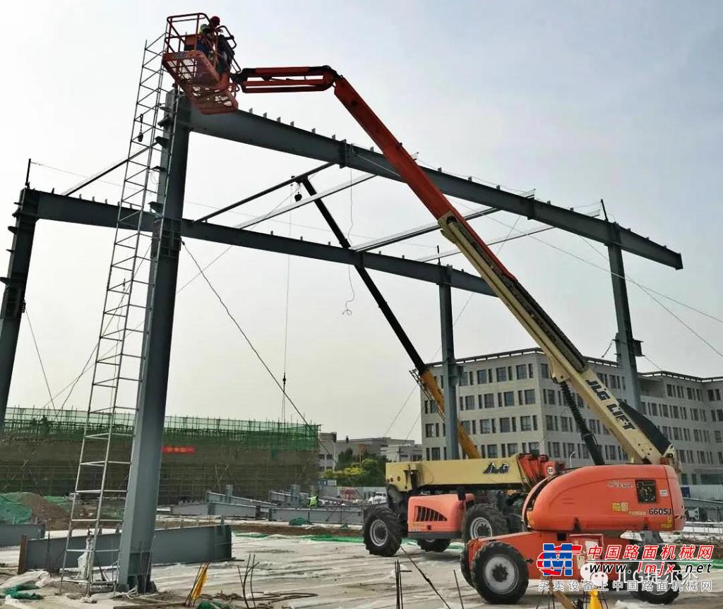 捷爾傑天津二期工廠建設進展超預期，高空作業平台顯神通