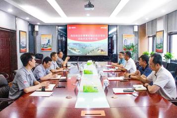曹妃甸示范区管委会副主任李如忠一行到访西筑公司