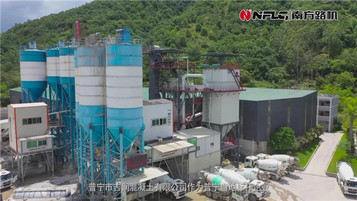 南方路机绿色建材整体解决方案应用于普宁吉润
