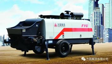 方圆集团柴油机混凝土泵再次出口南苏丹