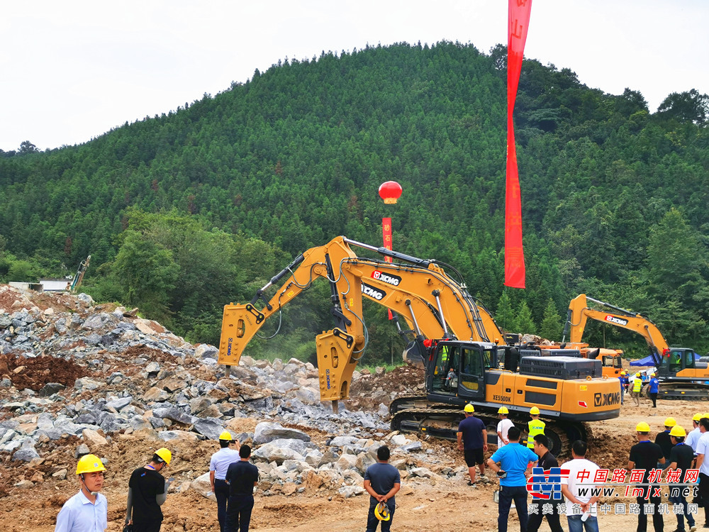 聚焦绿色矿山 徐工非爆破开采施工解决方案火爆华东