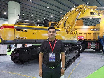 耀沃機械李橋兵：依托山東臨工品牌  為用戶提供一體化施工解決方案