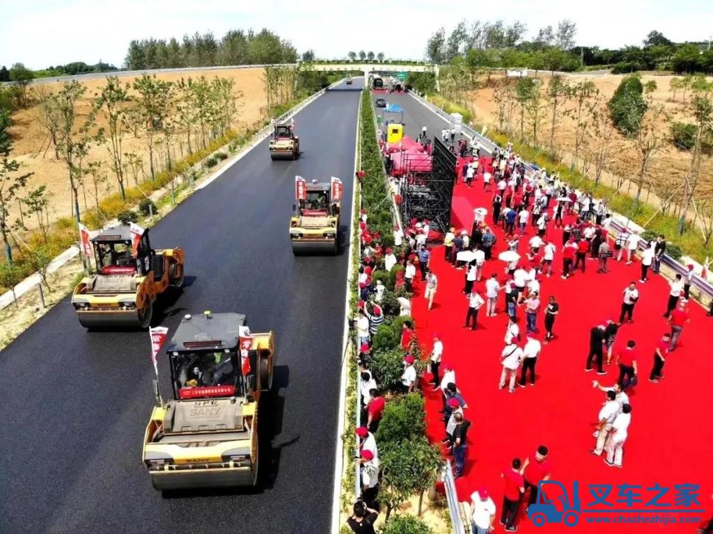 三一智能化路面机械设备助力国家高速公路建设自主化