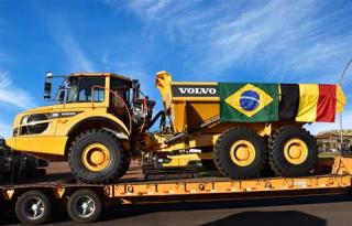 沃爾沃建築設備將在巴西生產鉸接式自卸卡車出口到歐洲