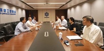 承包商会房秋晨会长会见沃尔沃建筑设备中国区陈霖副总裁​